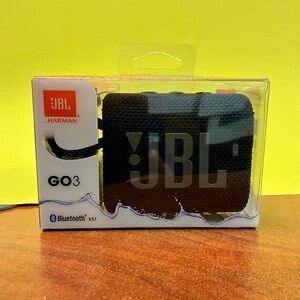 JBL GO 3 Bluetooth Speaker - Classic Black